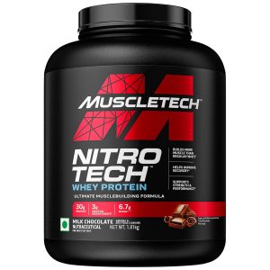 Nitro-Tech Whey Protein, 1.81kg (4lbs) Chocolate